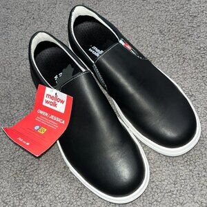 MELLOW WALK Owen/Jessica Slip-Resisting Rubber Oil &Acid Resistant Slip-On Shoes